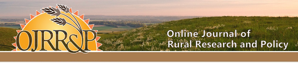 Online Journal of Rural Research & Policy